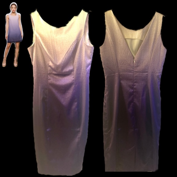 Venus- Ombré Purple Ombre dress size 4 - Picture 4 of 10